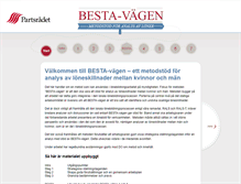 Tablet Screenshot of bestavagen.partsradet.se